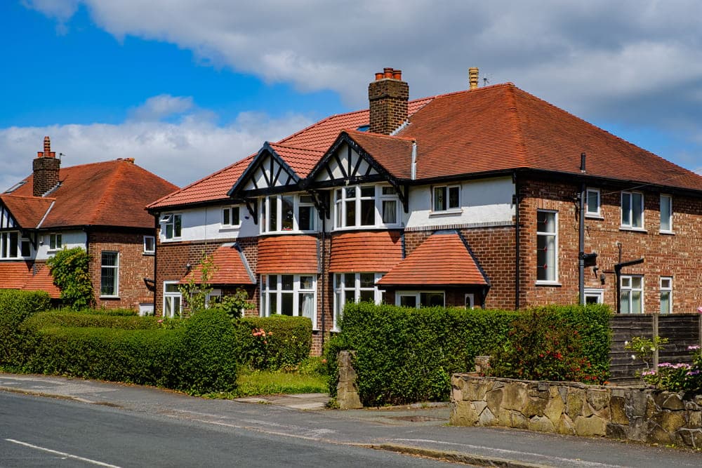 Semi-detached brick property in Uttoxeter